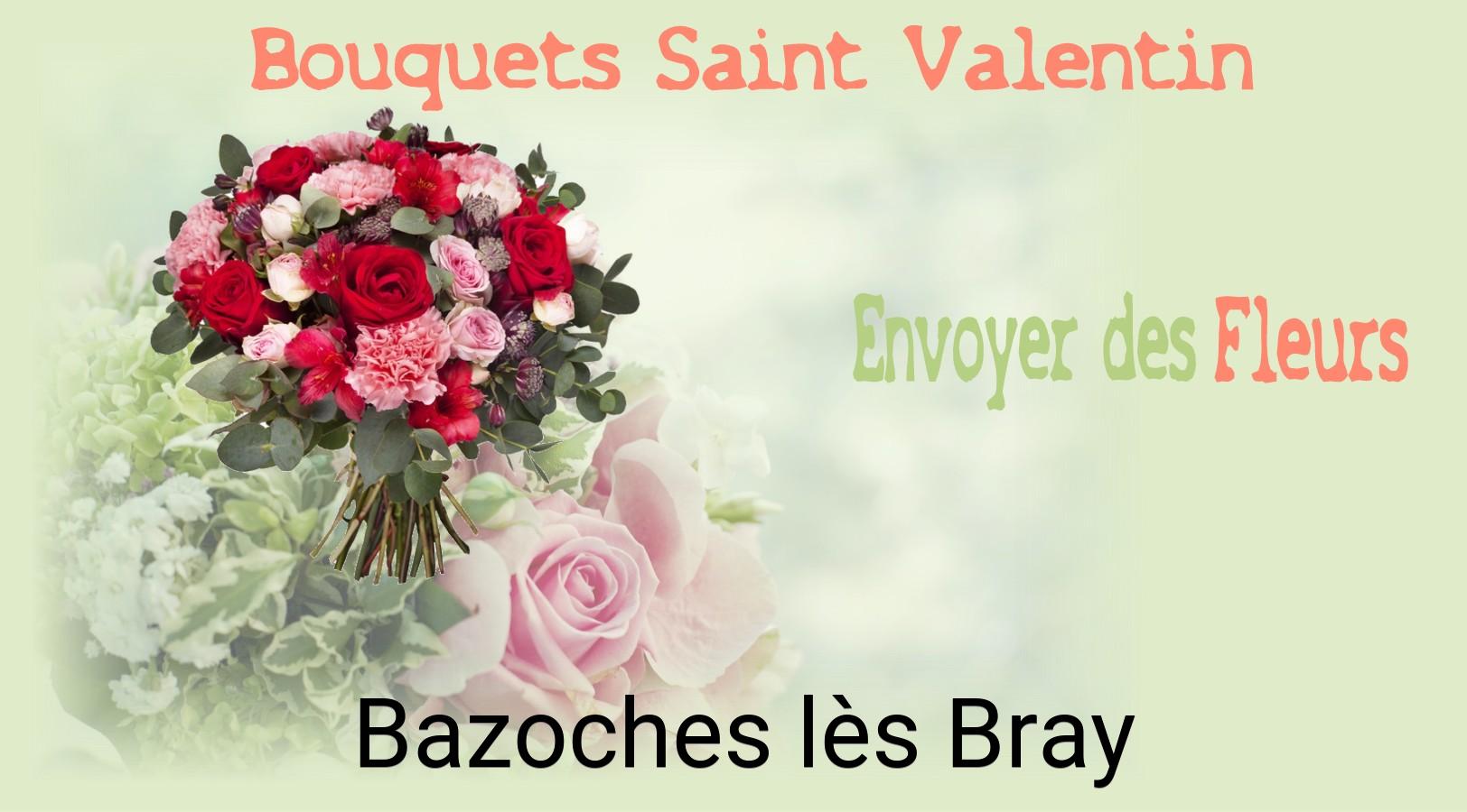 Roses de Saint-Valentin livrées à Bazoches-lès-Bray